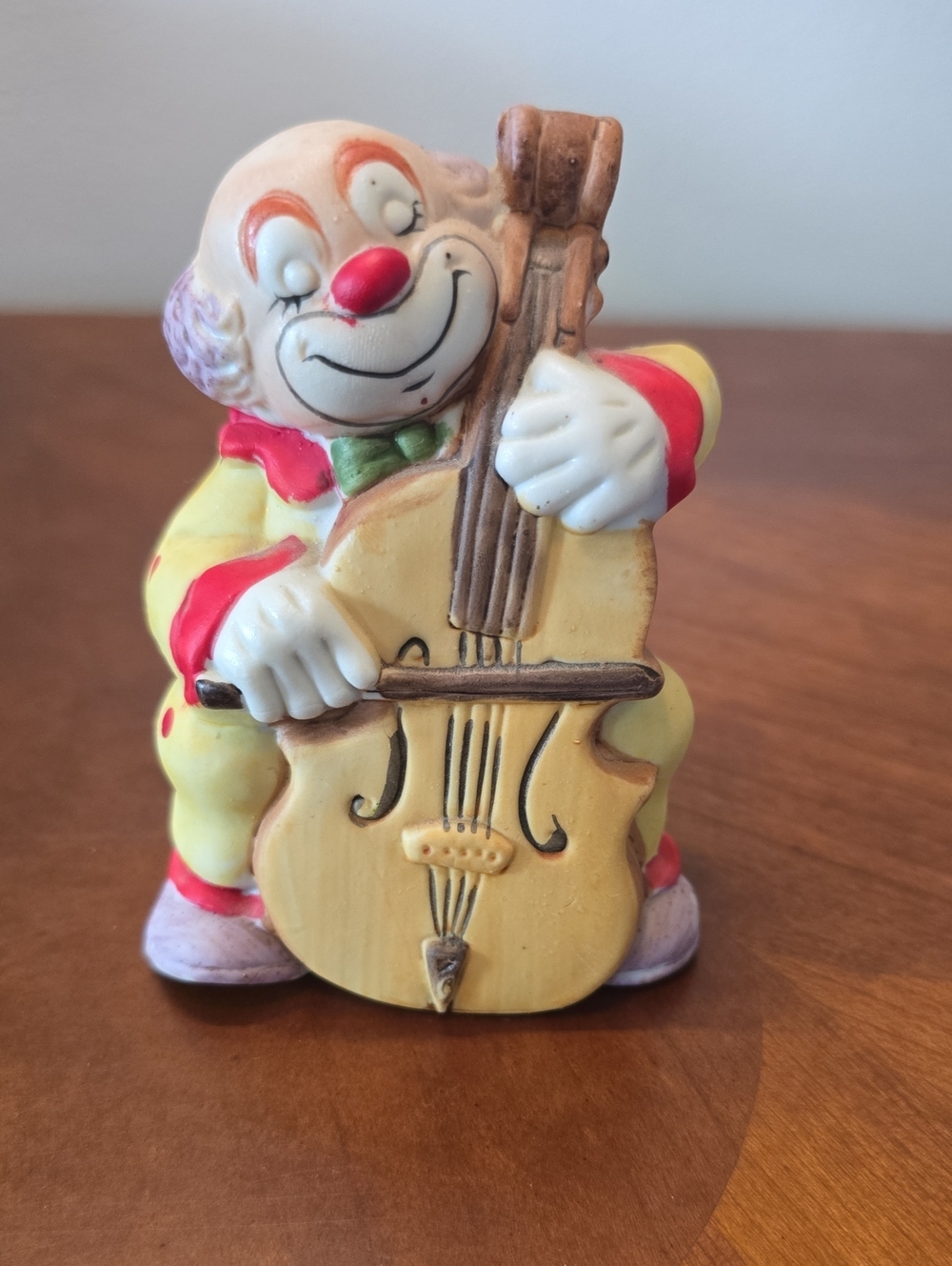 Vintage Jasco Porcelain Clown Bell